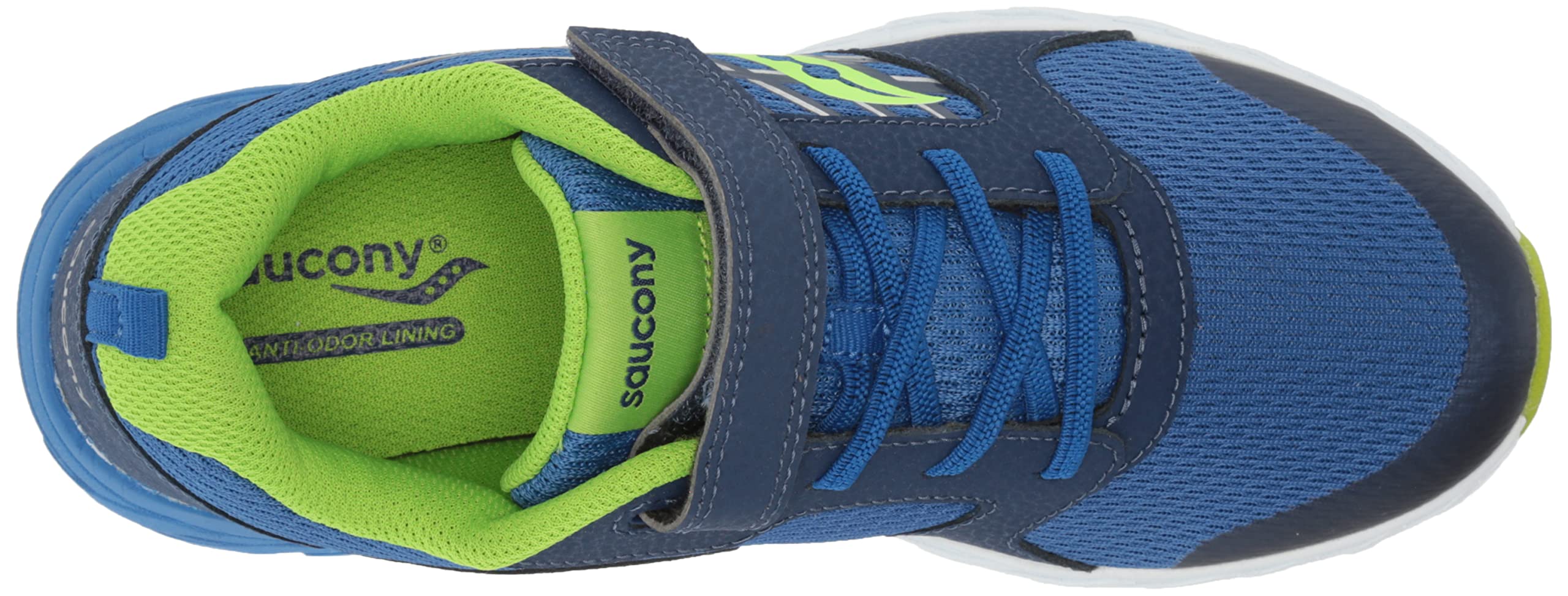 Saucony Unisex-Child Wind Alternative Closure 2.0 Running Shoe