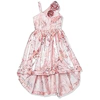 Speechless Girls' One Shoulder Mikado High Low Party Dress