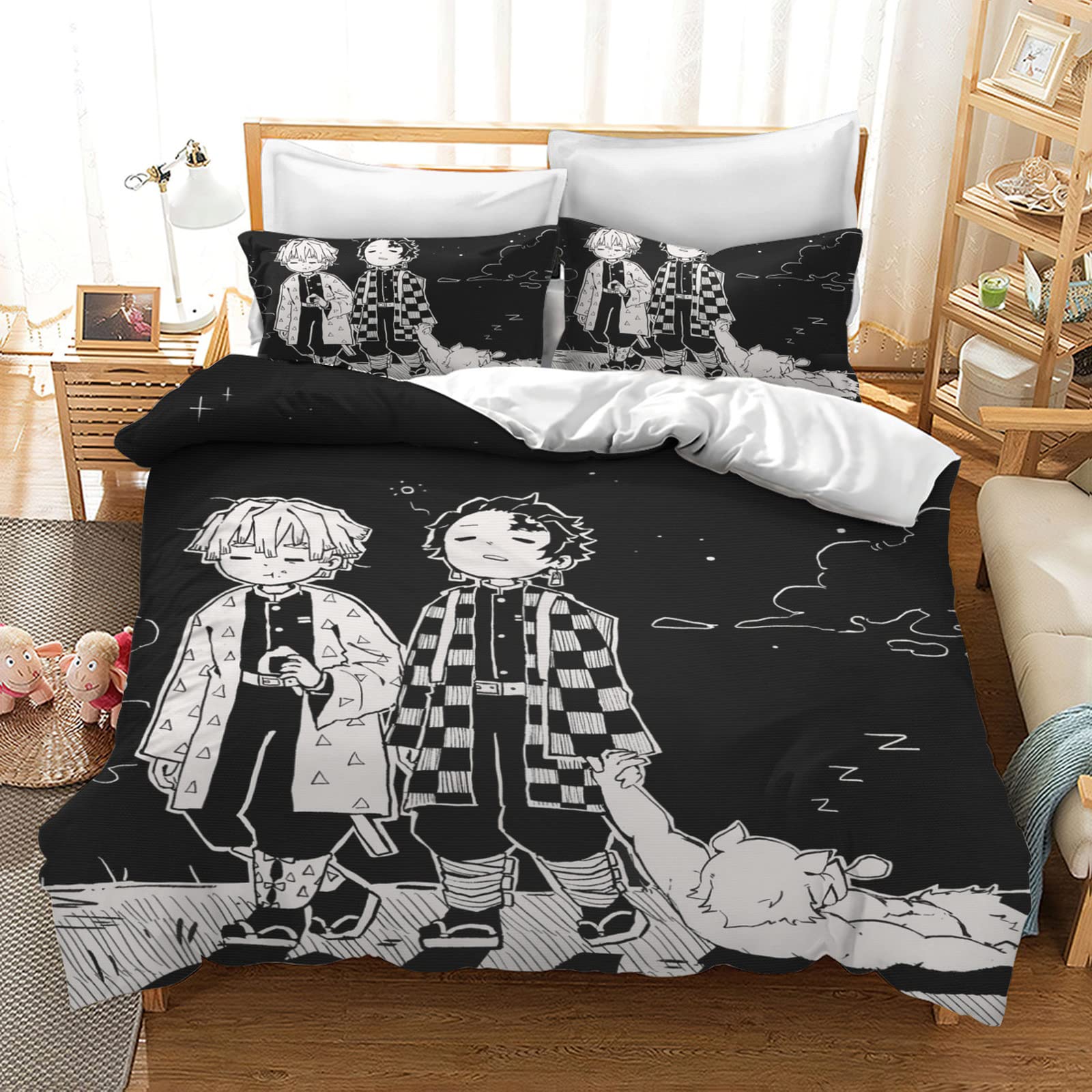 Super King) 3D Fate Stay Night 1 Anime Bed Pillowcases Quilt on OnBuy