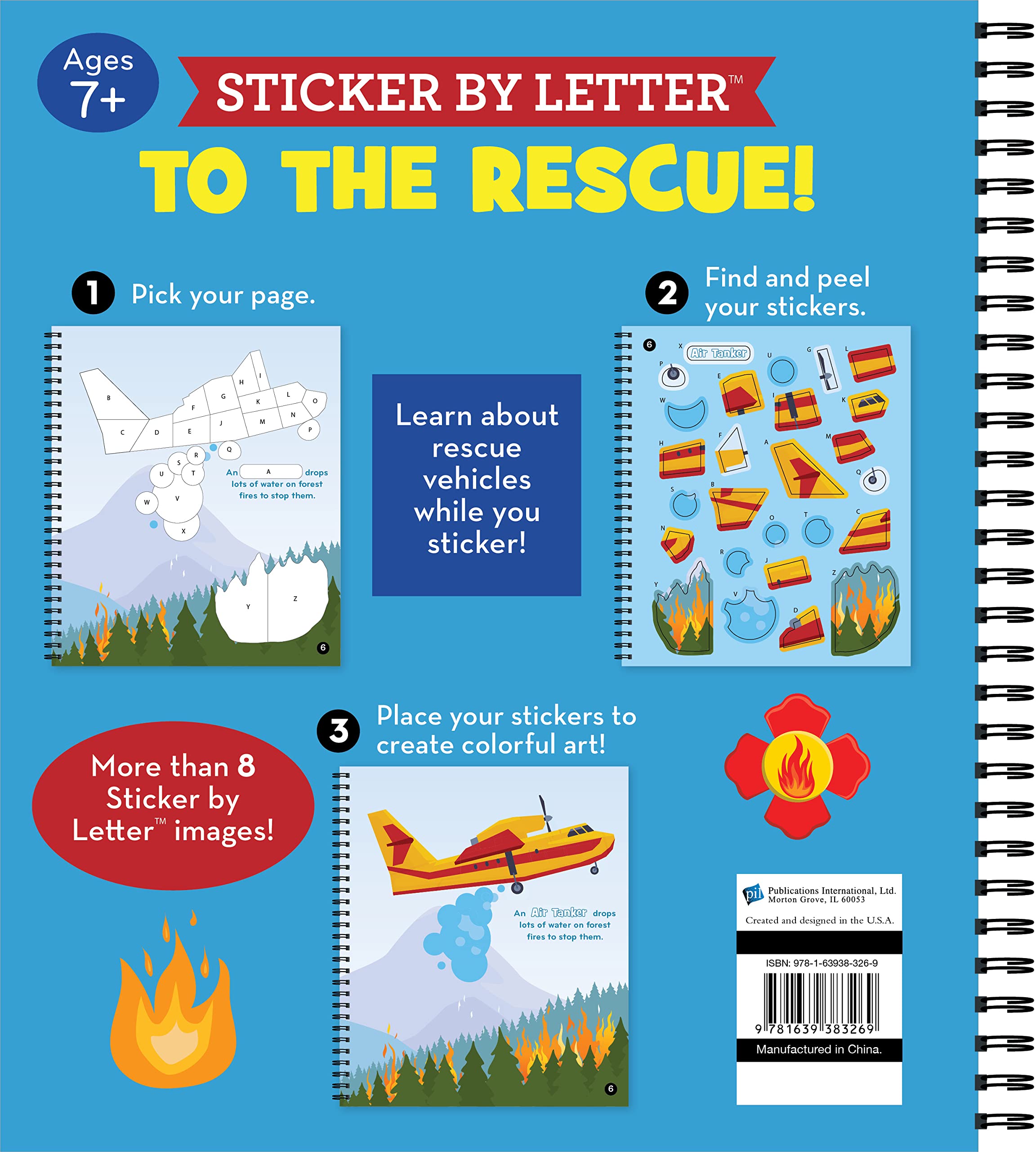 Brain Games - Sticker by Letter: To the Rescue