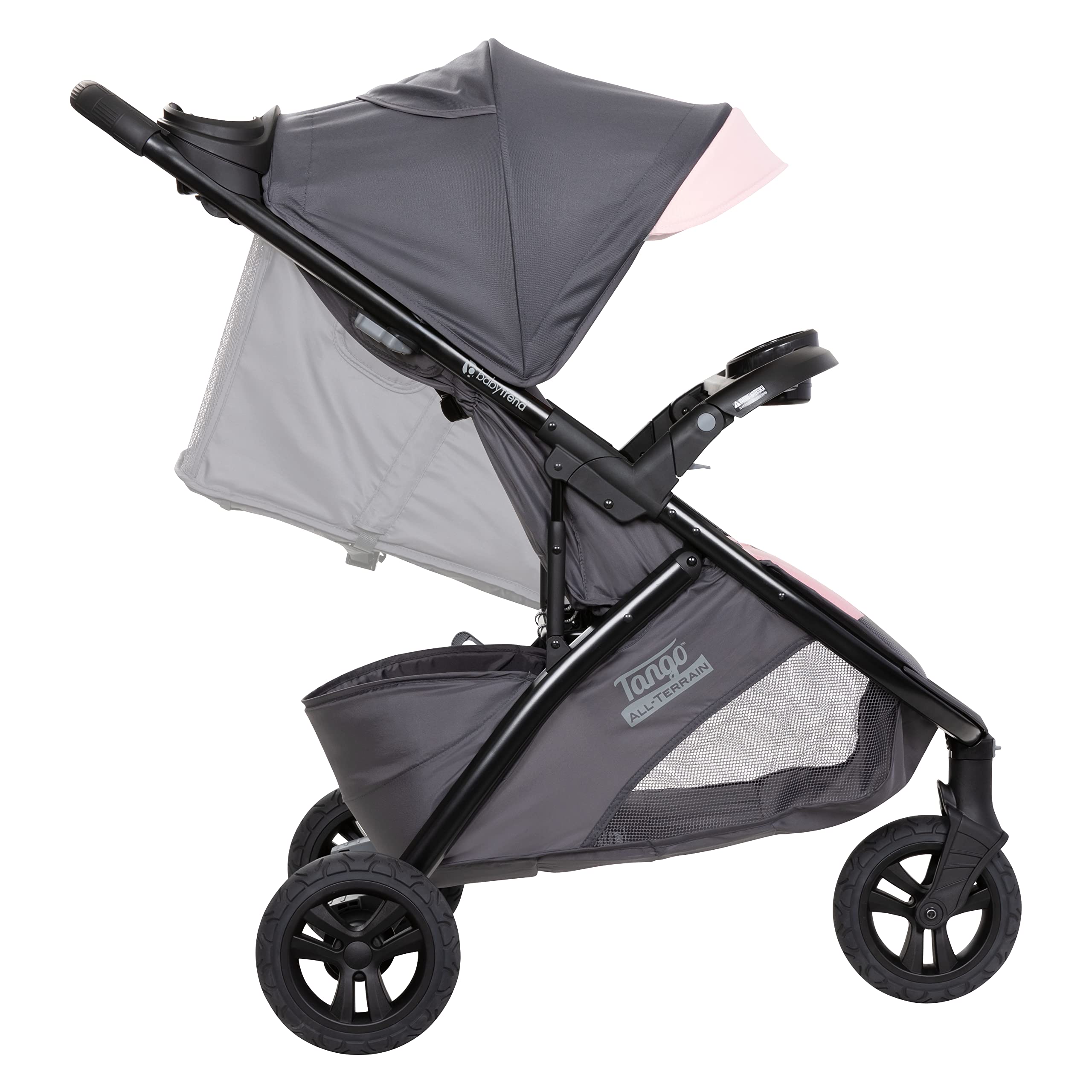 Baby Trend Tango 3 All-Terrain Stroller Travel System with EZ-Lift 35 Plus Infant car seat, Ultra Pink