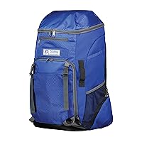 Russell Athletic Diamond Gear Backpack: Versatile Travel Baseball & Softball Sports Bag, Royal, One Size