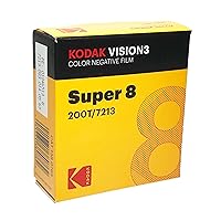 Kodak VISION3 200T Color Negative Film #7213 (Super 8, 50ft Roll)
