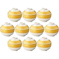 Set of 10 Matte Gold Fluted Lids [4.3 x 3.9 inches (11 x 10 cm) | Lid Side