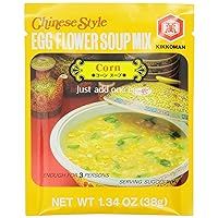 Corn Instant Egg Flower Soup, 1.3-Ounce (Pack of 12)