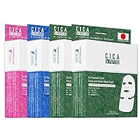 ＭＩＴＯＭＯ　ＬＩＦＥ CICA Collagen Hyaluronic Peptide x2 Face & Neck Mask Pack 3 Combo/ 4 Unit Set [TLCC00001-07-035] - 24 Sheets