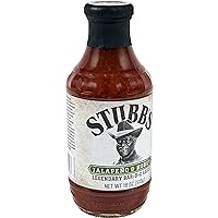 Stubb's Jalapeño & Honey BBQ Sauce, 18 oz