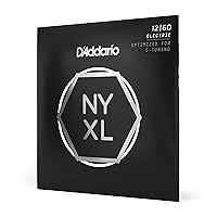 D'Addario Guitar Strings - NYXL Electric Guitar Strings - NYXL1260 - Unrivaled Strength, Tuning Stability, Enhanced Mid-Range - For 6 String Guitars - 12-60 Extra Heavy