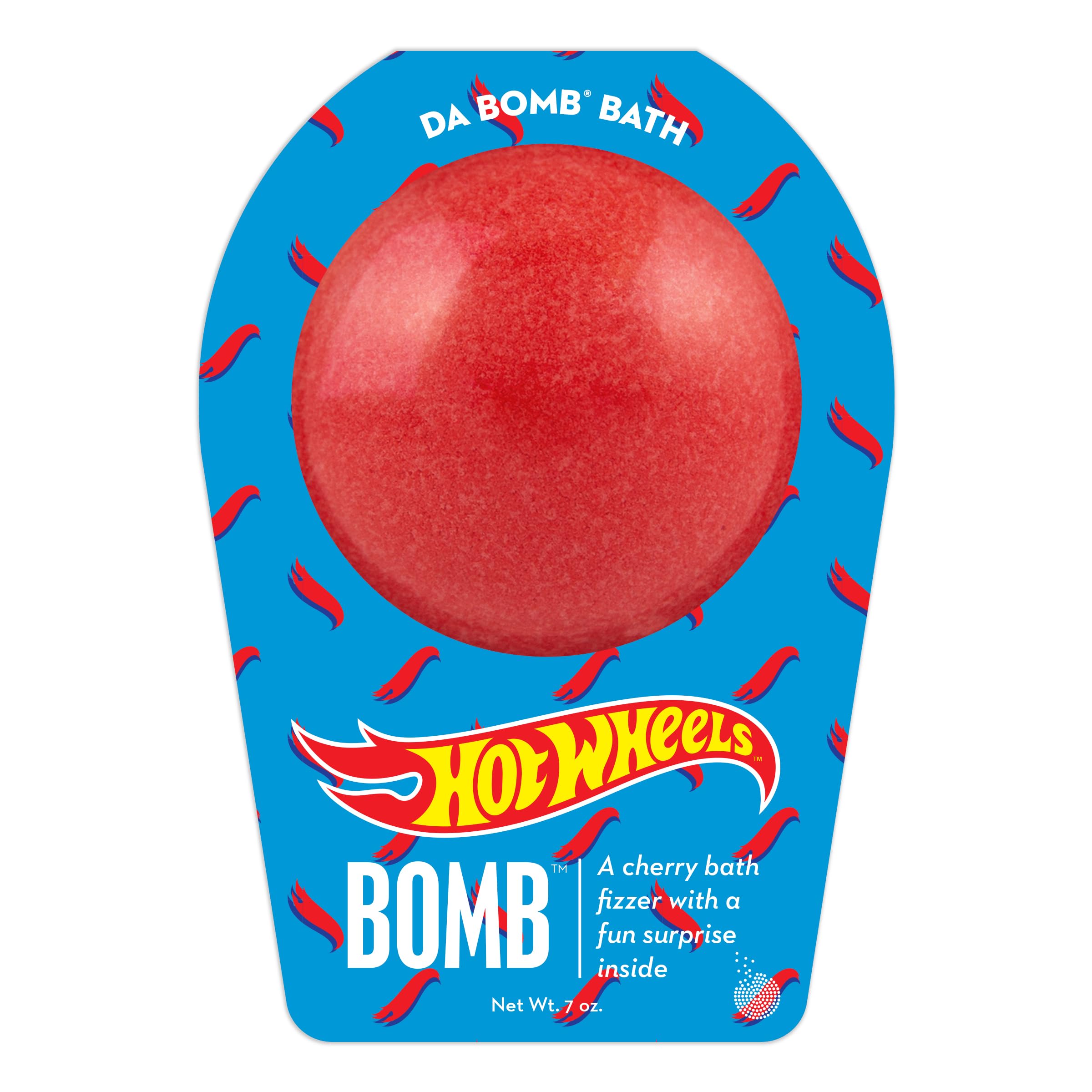 DA BOMB Hot Wheels Red Bath Bomb, 7oz