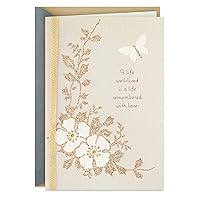 Hallmark Sympathy Card (Remembered with Love)