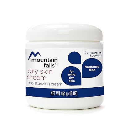 Mountain Falls Moisturizing Dry Skin Cream for Extra Dry Skin, Fragrance Free, Compare to Eucerin, 16 Ounce