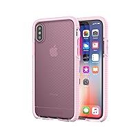 tech21 Evo Check Case for iPhone X - Rose Tint/White