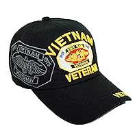 U.S. Military Vietnam Veteran Official Licensed Embroidery Hat Army Veteran Baseball Cap