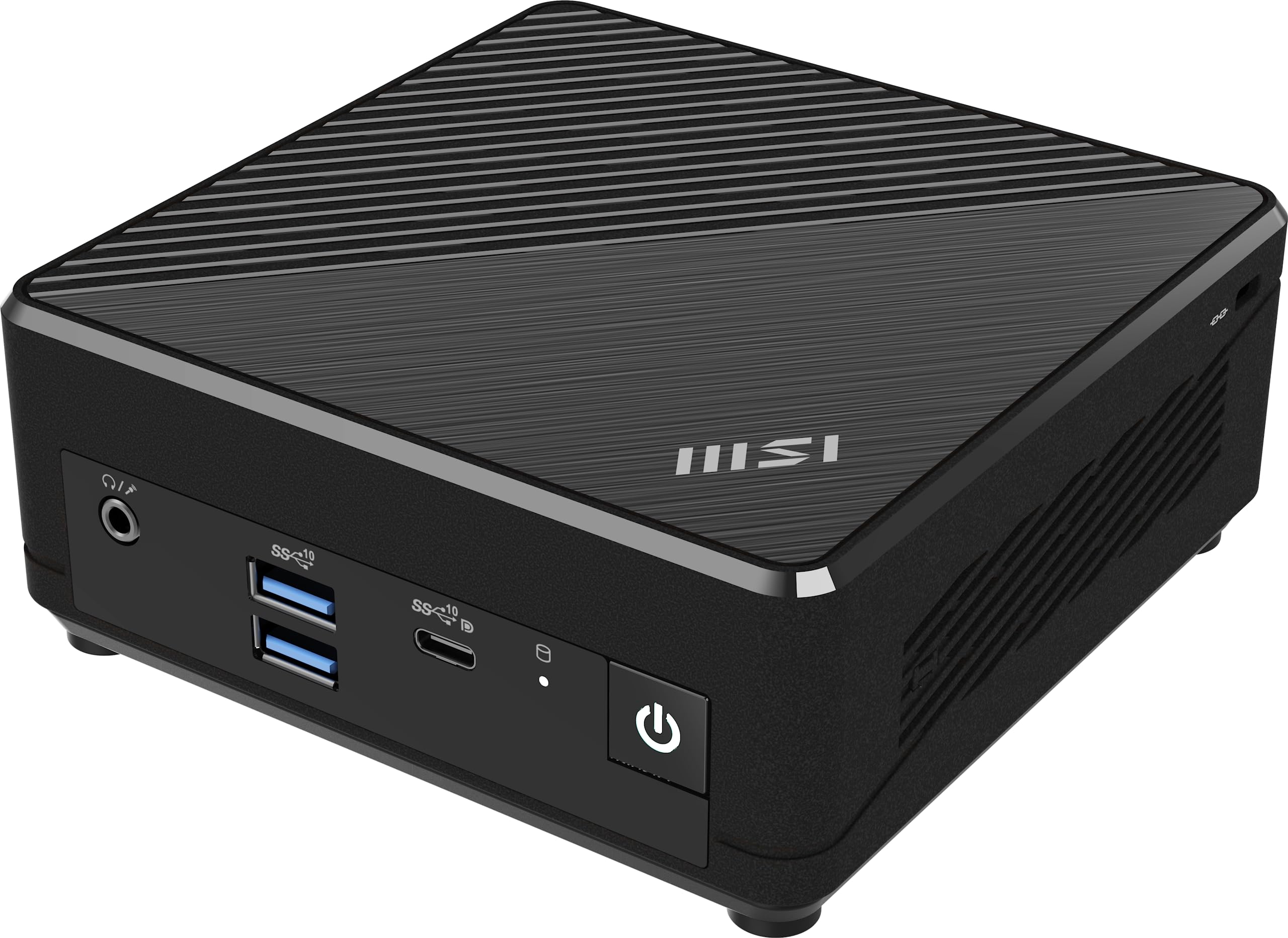 MSI Cubi N ADL Mini PC: Intel Celeron N100, Wi-Fi, Thunderbolt Type C, Black, Non-OS/Barebone: ADL-020BUS