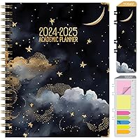 HARDCOVER Academic Year 2024-2025 Planner: (June 2024 Through July 2025) 8.5