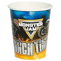 Monster Jam Party Supplies - 9oz Paper Cups (24)