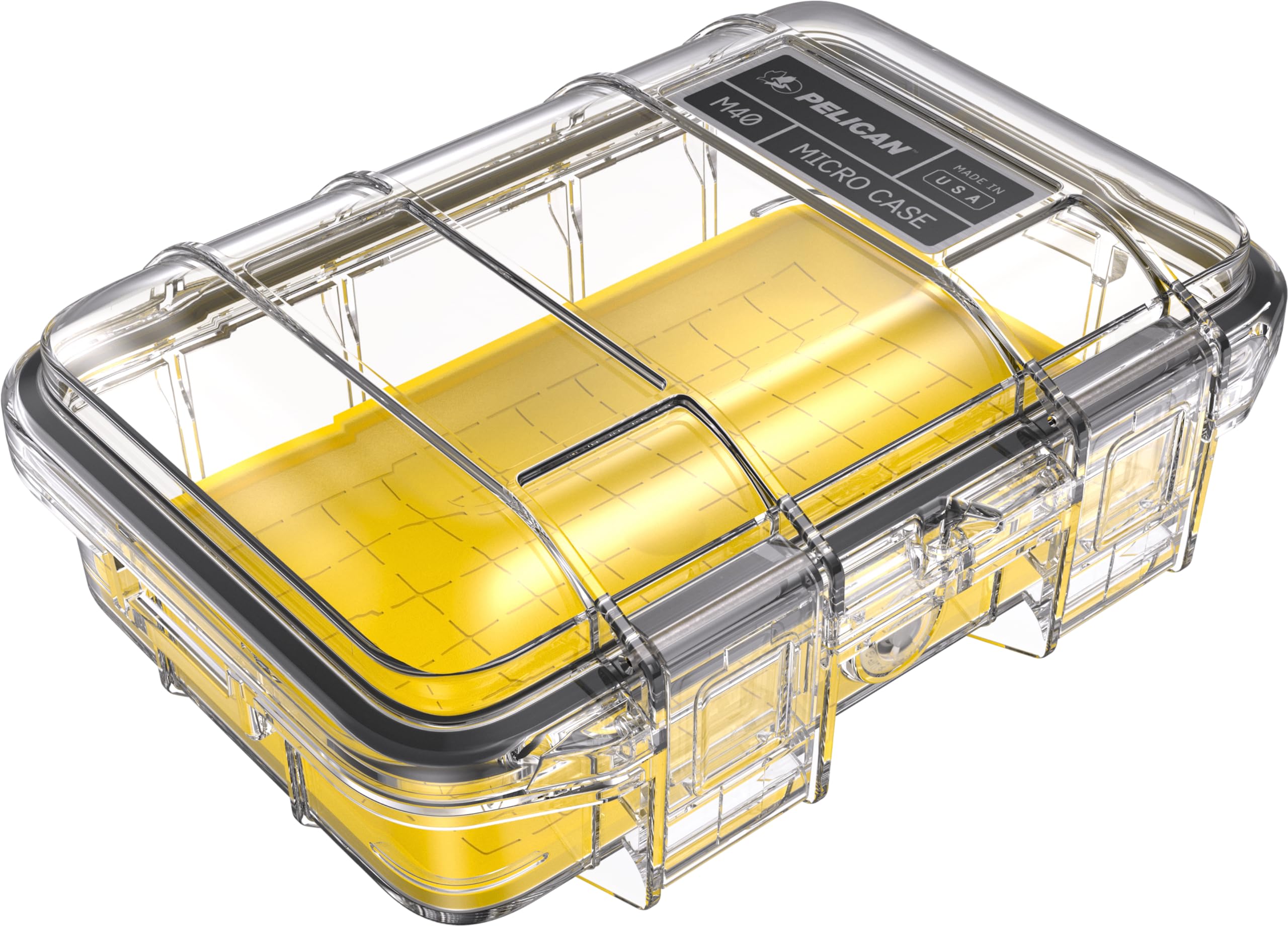 Pelican M40 Micro Case (Yellow/Clear)