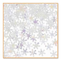 Iridescent Snowflakes Confetti 1/2 Ounce