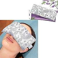 Hihealer Heating pad Microwavable and Eye Pillow