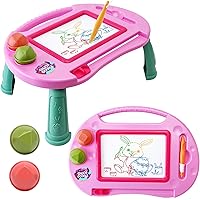 Toys for 1-2 Year Old Girls,Magnetic Drawing Board,Toddler Toys for Girls Age 2 3,Erasable Doodle Board for Kids,Learning Toys for Toddler 1 2 3,Gift for 1 2 Year old Girls Christmas Birthday Easter