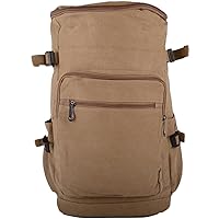 Womens/Mens Large Canvas Holiday/Hiking/Travel Backpack/Ruck Sack