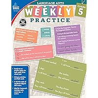 Carson Dellosa Language Arts, Grade 5 Workbook (Weekly Practice)