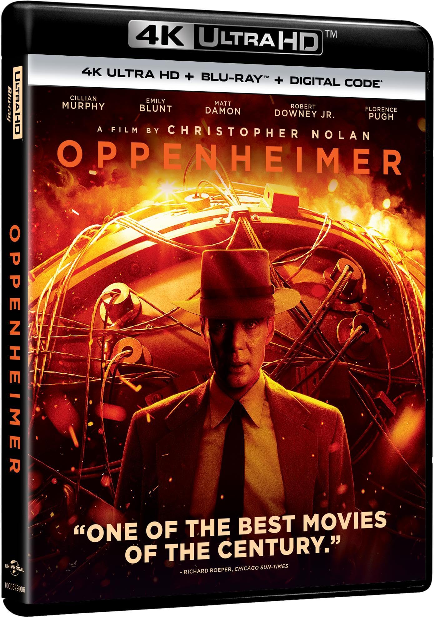 Oppenheimer (4K UHD + Blu-ray + Digital)