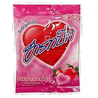 HeartBeat Candy Thai StarwberyFlavored Heart Shape candy 112g. (40 tablet) // Ship By Benjawan Shop