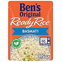 BEN'S ORIGINAL Ready Rice Basmati Rice, Easy Side Dish, 8.5 OZ Pouch (Pack of 6)