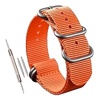 Men's Nylon Watch Band Strap Replacement(18 19 20 21 22 23 24 25 26 28mm)