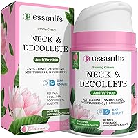 Neck Firming Cream, Tightening Lifting Sagging Skin with Retinol & Collagen, Hydrating Anti Aging Face Moisturizer for Women & Men, Anti Wrinkle Cream for Face Chest Décolleté Body, Day & Night