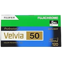 FUJIFILM Reverse Film Fujichrome Velvia 50 Bloney 12 Sheets 5 Packs 120 VELVIA50 EP NP 12EX 5