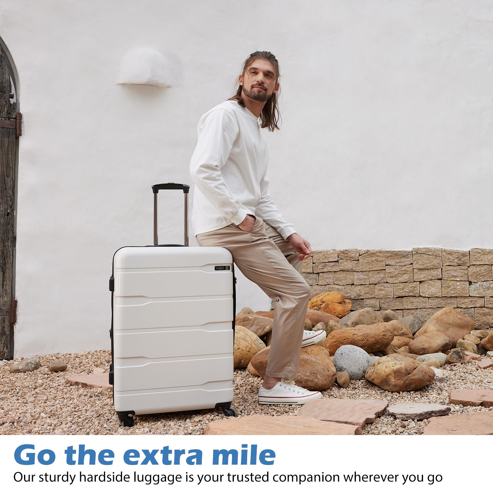 Coolife Luggage Expandable(only 28