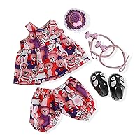 Handmade Waldorf Doll Clothes 12 inch Clothing Set with Pretty Box Girl Christmas Birthday Gift-Alice's Clothes Accessories