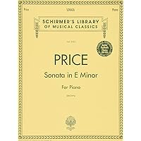 Sonata in E minor: Schirmer Library of Classics Volume 2023 NFMC 2024-2028 Selection Piano Solo (Schirmer's Library of Musical Classics)