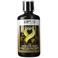 Eight 32oz - Pure C8 MCT Oil - Not a Blend – 100% C-8 Caprylic Acid - Keto Friendly – Vegan – Kosher - Made in USA – Non-GMO - from Coconut/Palm Kernel