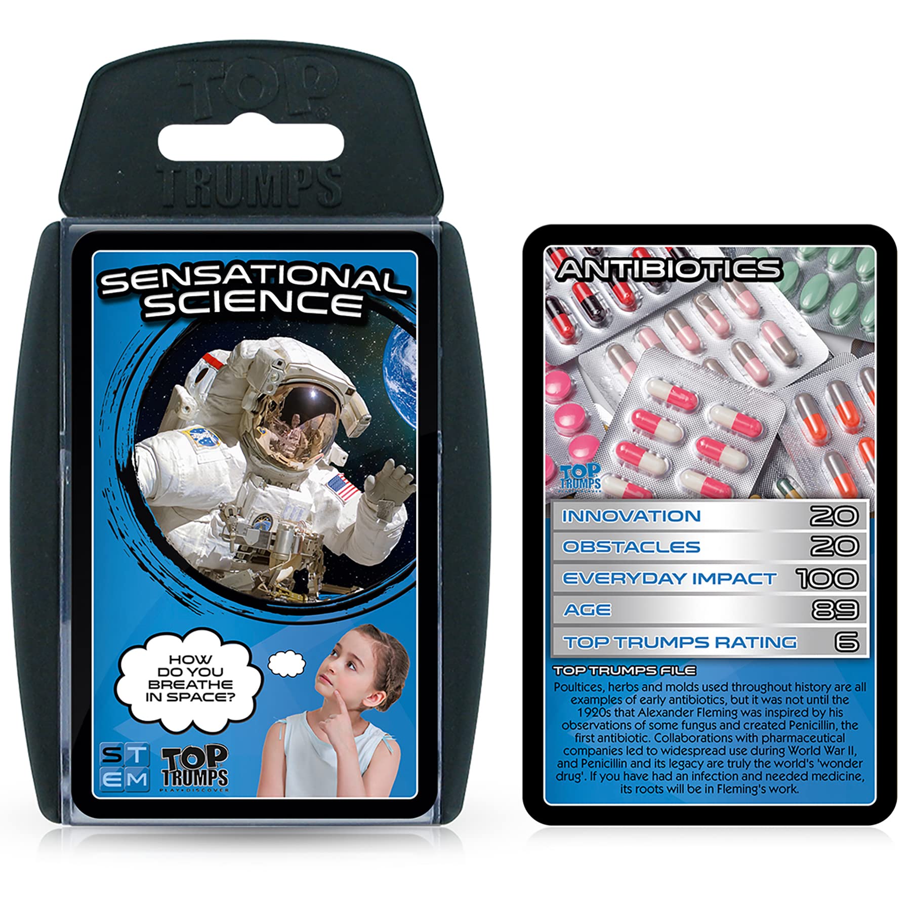 Top Trumps STEM: Science and Technology Top Trumps Card Game Bundle