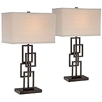 360 Lighting Kory Modern Industrial Table Lamps 26 1/2