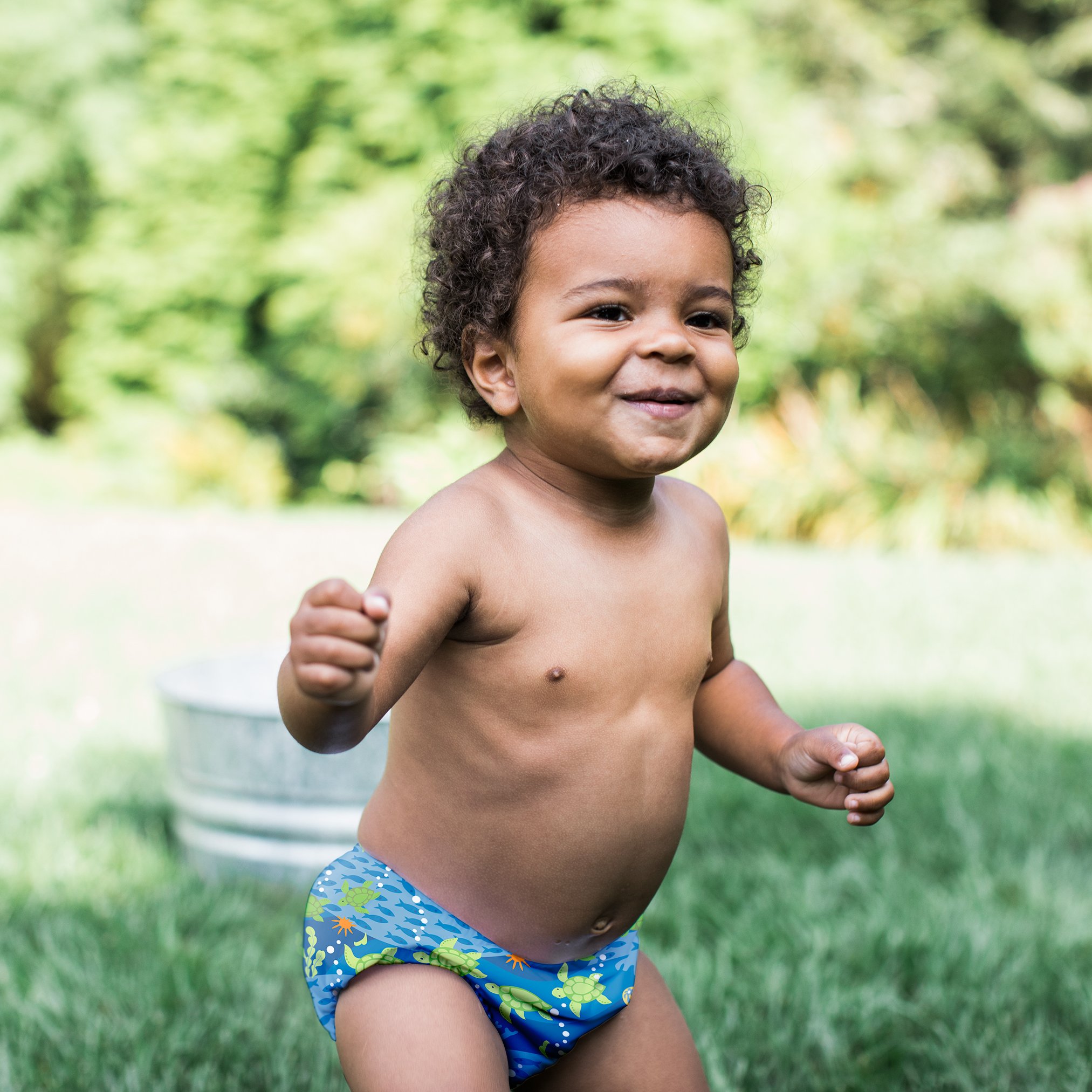 i play. Boys Snap Reusable Absorbent Swimsuit Diaper