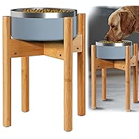 Dog Bowl Stand for Large Dogs - Holds to Elevate Food Feeders, Raise Water Dishes and Fountains for Pets - Stand Only