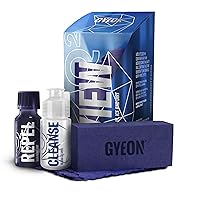 GYEON Quartz Q² View - Ceramic Coating for Glass - Increased Visibility - Extremely Hydrophobic - Ultra Hard 9H sio2 Ceramic Car Coating - Self Cleaning Repels Water and Contaminants - Ceramic Shine