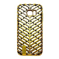 Samsung Galaxy S7 Edge Case - GOLD - Fitted, Flexible Soft Plastic, Shockproof, Frustration-Free Packaging, PM-74 Intern Series Case