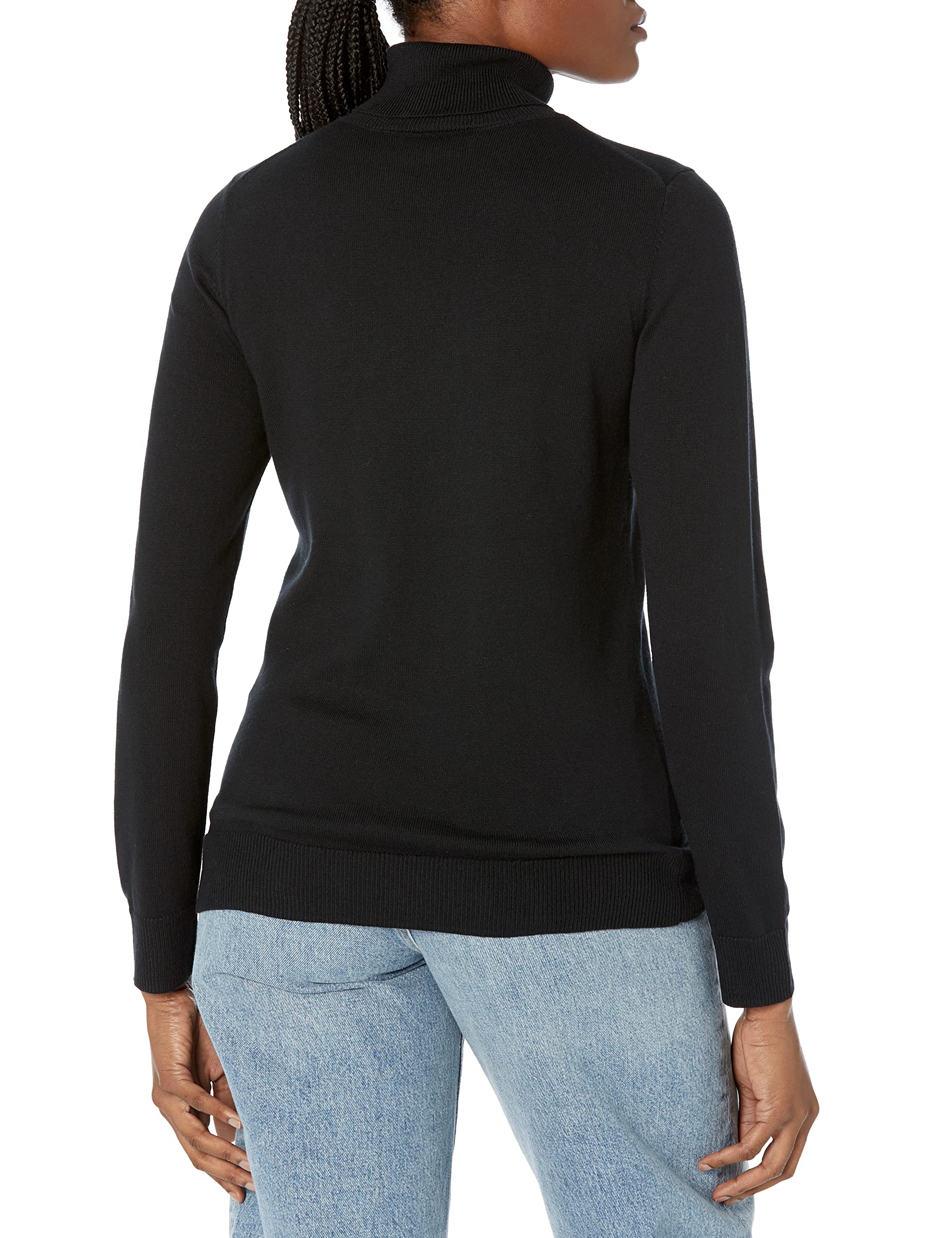 Amazon Essentials Women's Classic-Fit Lightweight Long-Sleeve Turtleneck Sweater (Available in Plus Size)