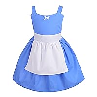 Dressy Daisy Princess Dress with Apron Summer Dresses for Baby & Toddler Girls