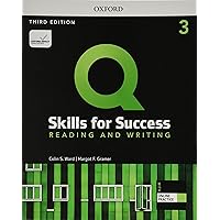 Q Skills for Success Reading and Writing, 3rd Level 3rd Edition Student book and IQ Online Access