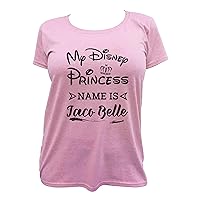 Funny Vacation Shirts My Princess Name is Taco Belle Royaltee Food Lover Collection