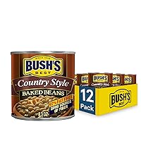 Baked Beans, Country Style with Bacon and Brown Sugar, 8.3 OZ (Pack of 12)