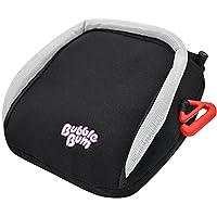 BubbleBum Inflatable Booster Seat - Travel Booster Seat - Portable Car Booster Seat - Booster Seat for Car - Foldable Narrow Slim Design Carseat - Perfect for Kids 4-11yrs Old - Black