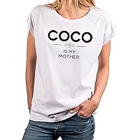 MAKAYA Womens Fashion Top - Funny Slogan Shirt Cool Cute Statement Humor Quotes