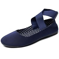 Alpine Swiss Peony Womens Ballet Flats Elastic Ankle Strap Shoes Slip On Loafers